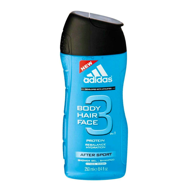 Adidas After Sport 3‑in‑1 Shower Gel 250ml