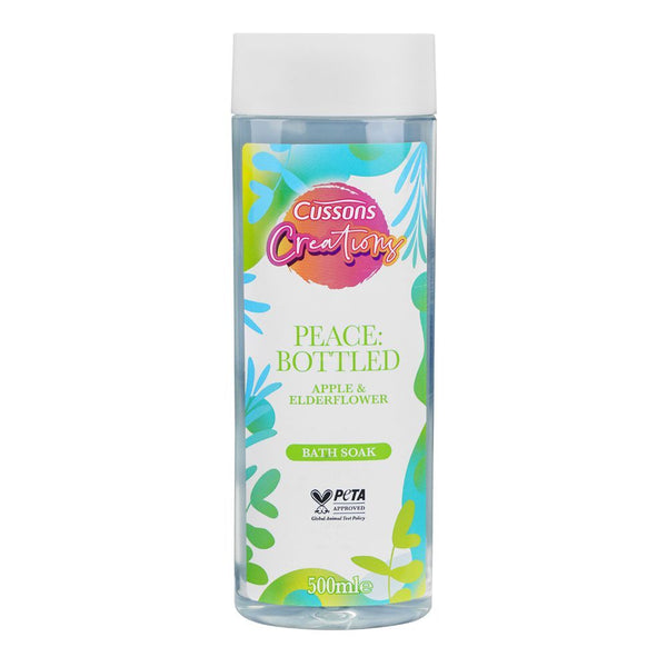 Cussons Creations Peace Bottled Apple & Elderflower Shower Gel - 500ml