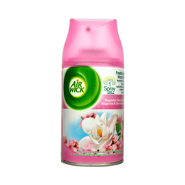 AIR WICK REFILL FRESHENER MAGNOLIA & CHERRY BLOSSOM 250ML.