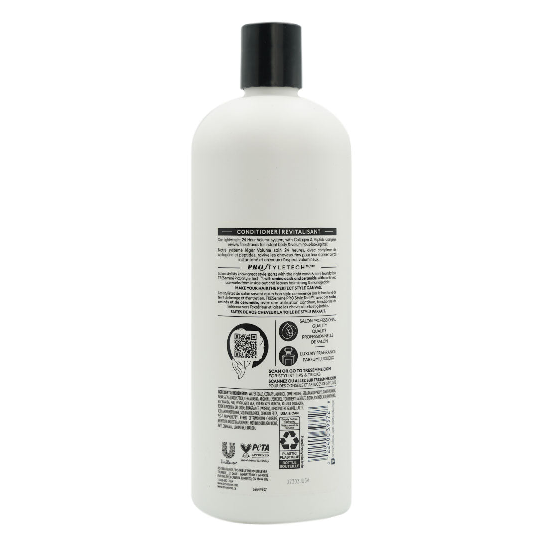 TRESemme SHAMPOO 24 HOUR VOLUME BOTTLE 28 OZ