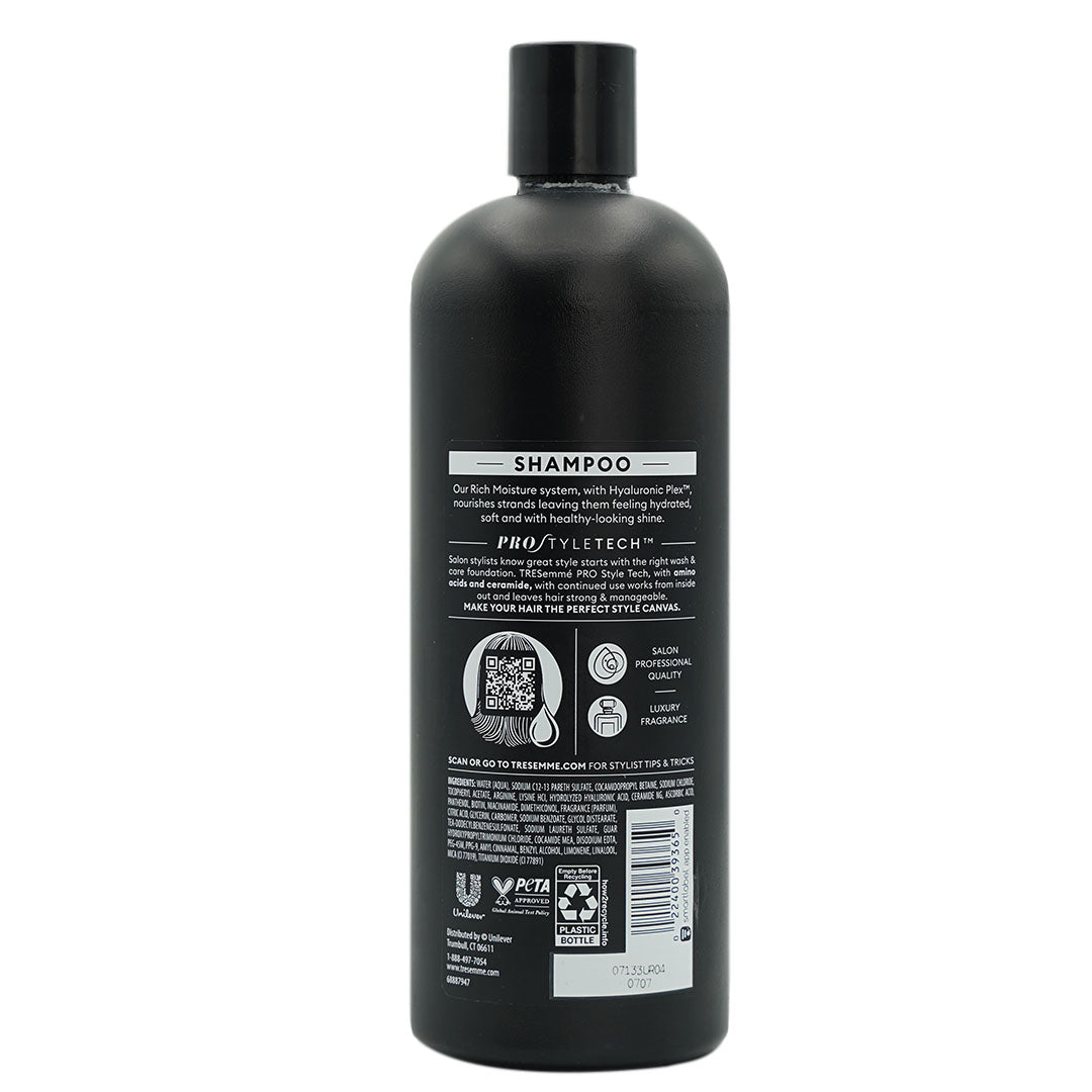 TRESemme SHAMPOO MOISTURE RICH BOTTLE 28 OZ