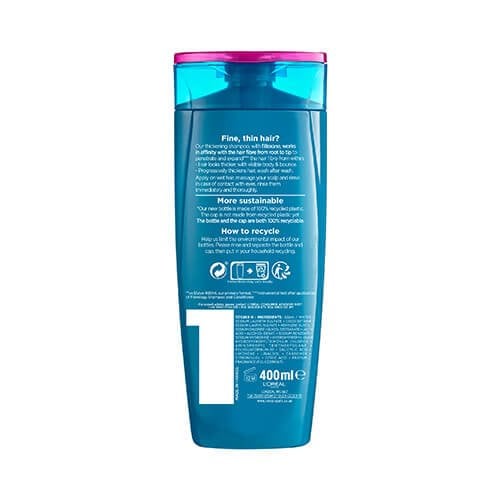 L’Oreal Elvive Fibrology Fine Hair Thickening Shampoo 400ml