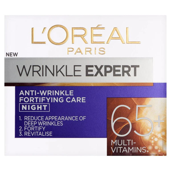 L’Oréal 65+ Anti-Wrinkle Night Cream – 50 ml