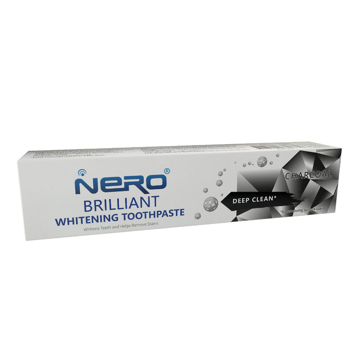Nero Brilliant Whitening Toothpaste Charcoal - 100gm – Wibes Store
