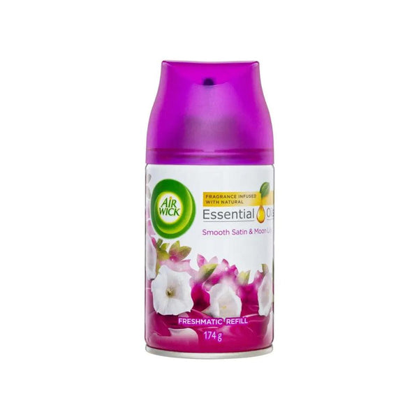 Air Wick Essential Smooth Satin & Moon Lily Freshmatic Refill 250ml