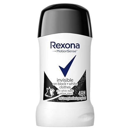 Rexona Invisible Black + White Deo Stick – 40g