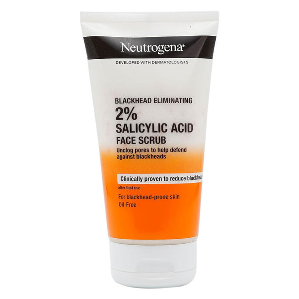 Neutrogena Face Scrub BLACKHEAD ELIMINATING FACIAL TUBE 150ml