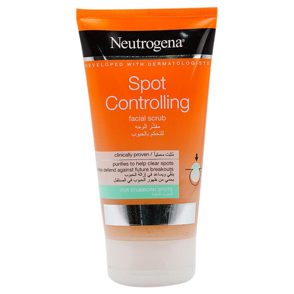 Neutrogena Face Scrub SPOT CONTROLLING TUBE 150ml