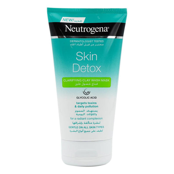 Neutrogena Face Scrub Skin Detox - Clariyfing Clay Mask TUBE 150ml