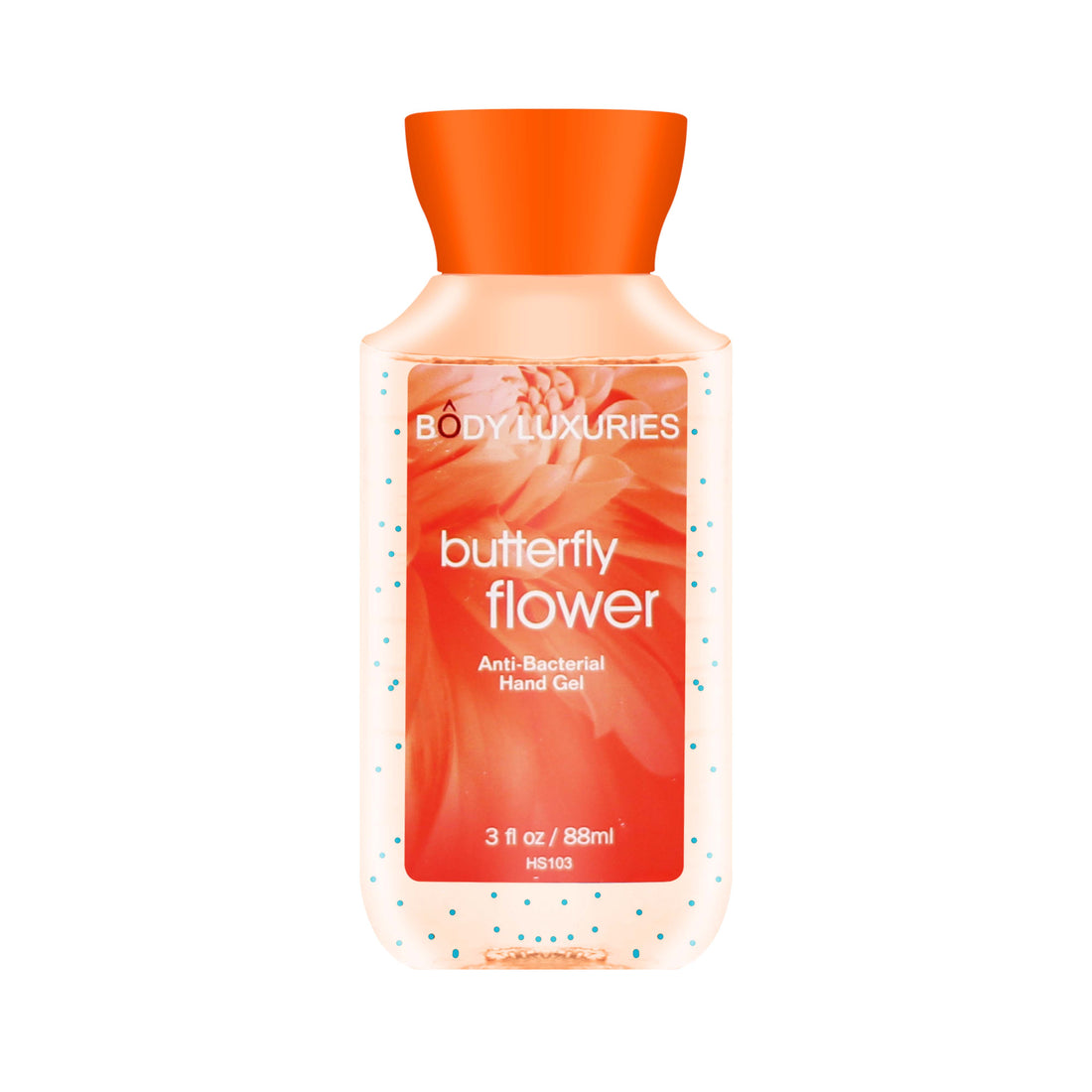 Body Luxuries Hand Gel – Butterfly Flower 88ml