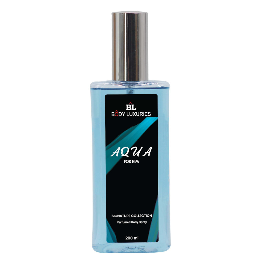 Body Luxuries Men Perfumed Body Spray – Aqua 200ml