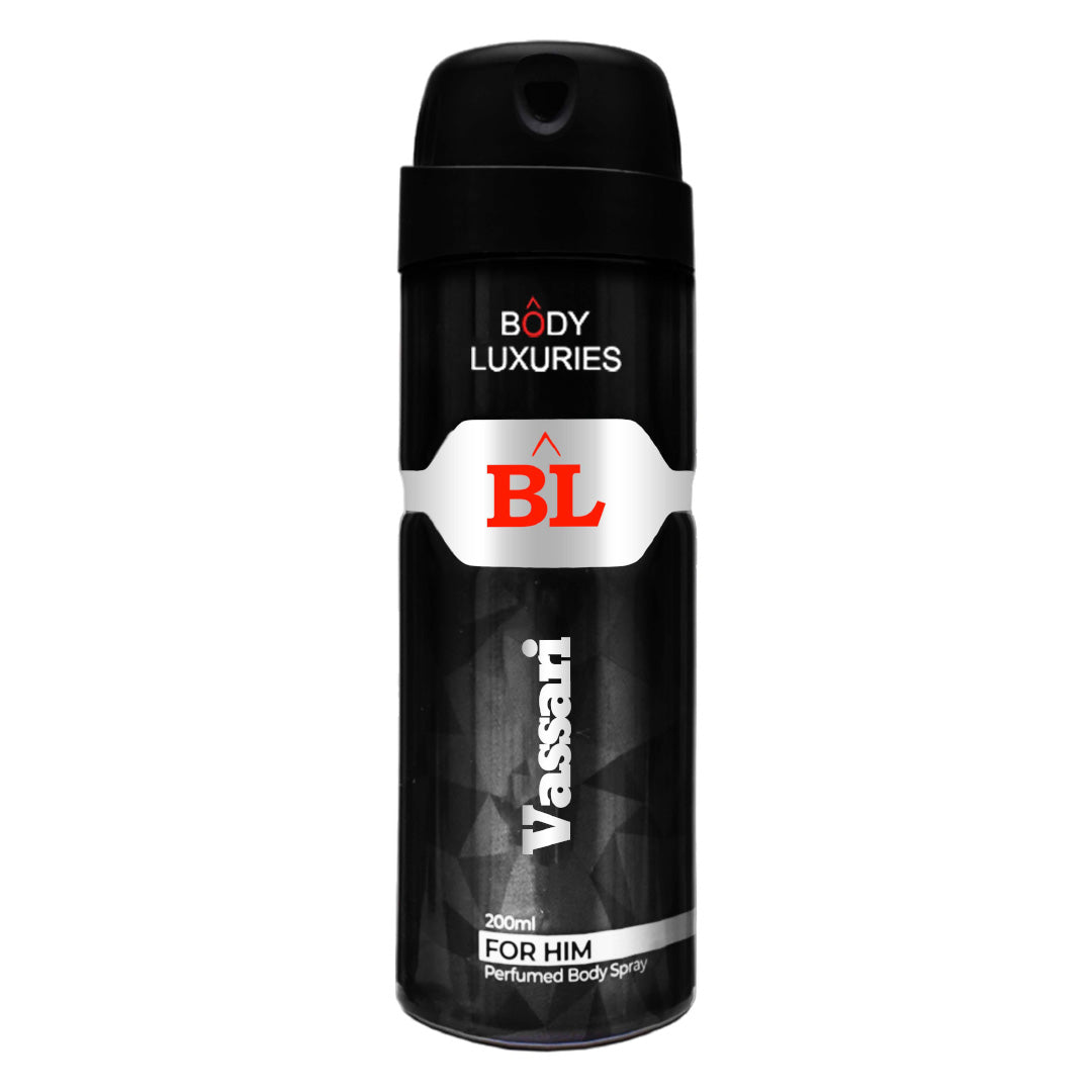 Body Luxuries Perfumed Body Spray – Vassari for Men 200ml