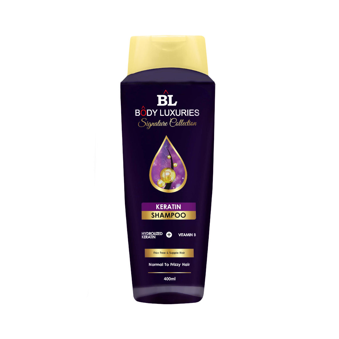 Body Luxuries Shampoo Keratin - Normal To Freizzy Hair | BLHC 101 BOTTLE 400ML