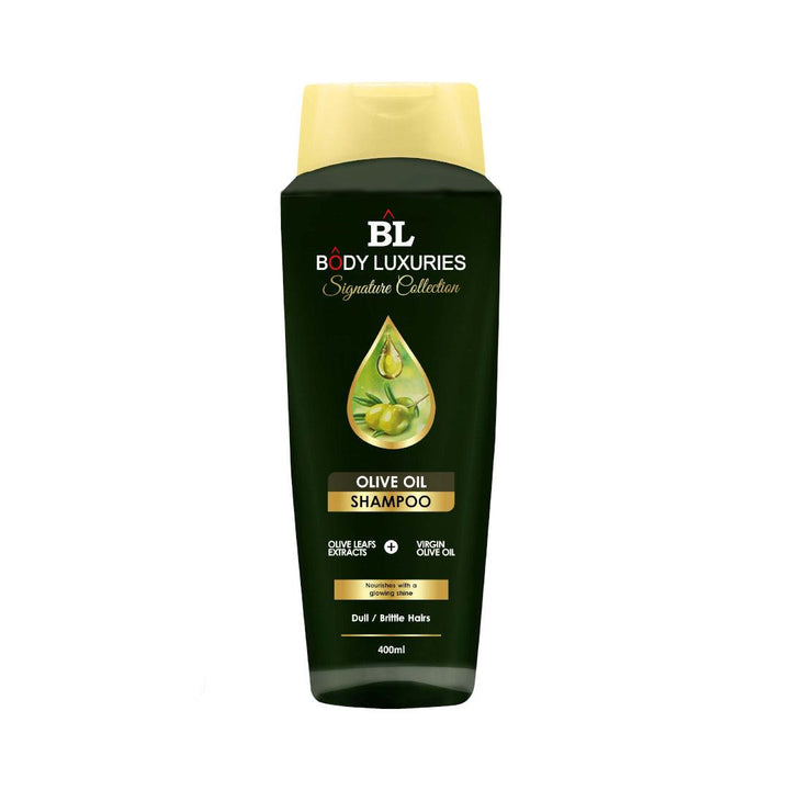 Body Luxuries Shampoo Olive Oil - Dull /Brittle Hair | BLHC 106 BOTTLE 400ML