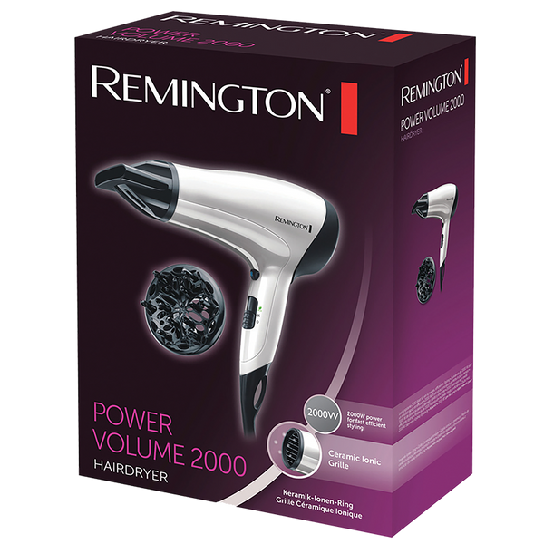 REMINGTON D3015 HAIR DRYER POWER VOLUME 2000W