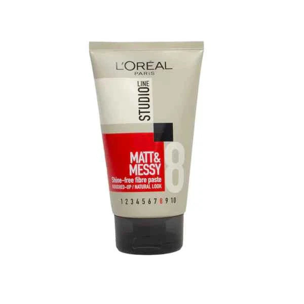 Loreal Line Patterns Loreal Studio Line Matte & Messe Fiber Paste #8 150ml – Wibes Store