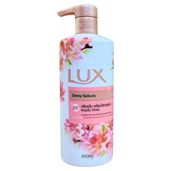 Lux Body Wash Dewy Glow - Dewy Sakura Fragrance PUMP 450ML