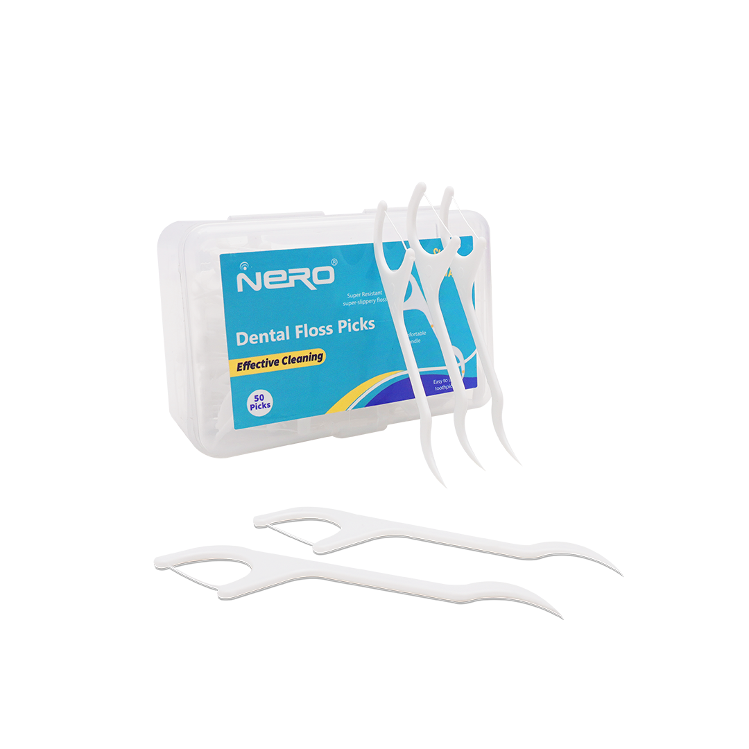 Nero Dental Floss Picks - Shred Resistant NFP-601