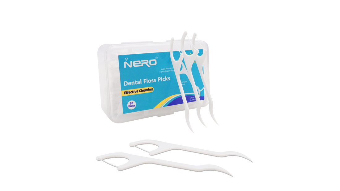 Nero Dental Floss Picks - Shred Resistant NFP-601