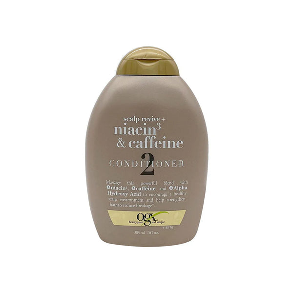 Ogx Conditioner Fight Fallout - Niacin & Caffeine BOTTLE 385ML UK