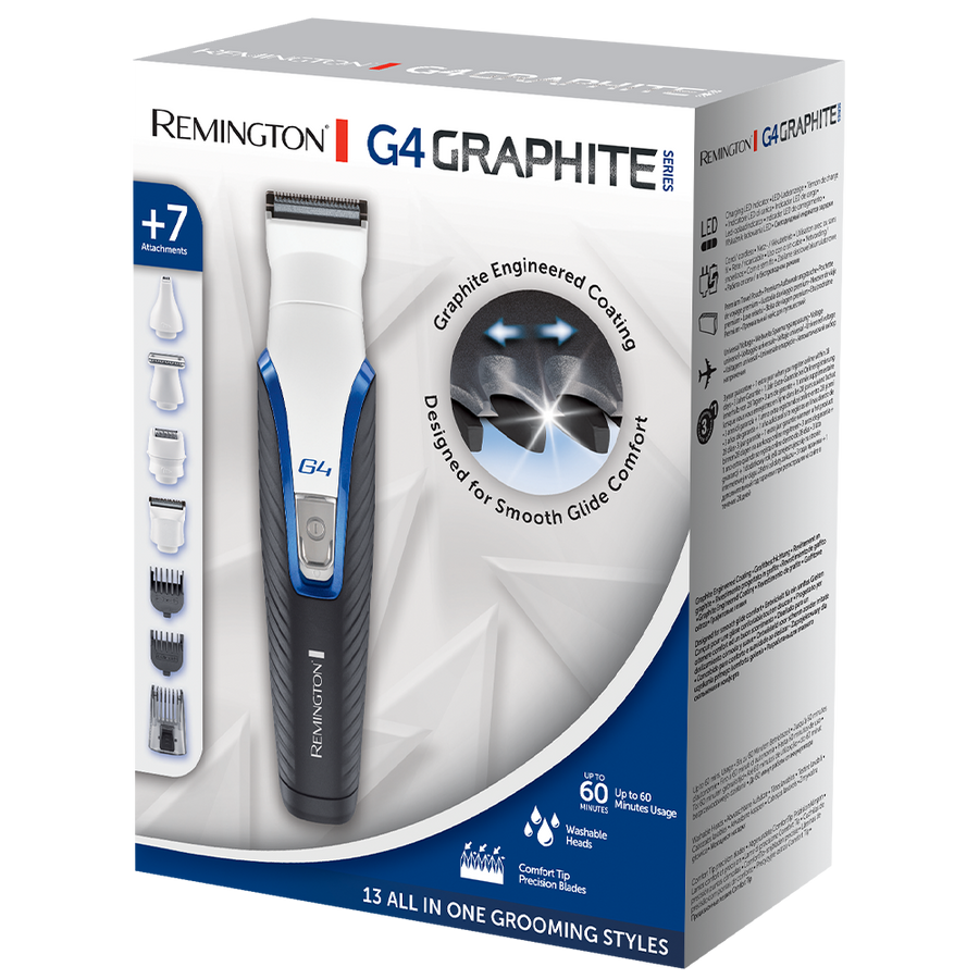 REMINGTON G4 GRAPHITE SERIES MULTI GROOMING KIT PG4000