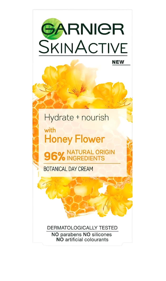 Garnier SKIN ACTIVE BOTANICAL HONEY MOISTURISER 50ml