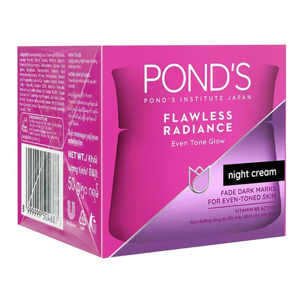 Pond's Flawless Radiance Even Tone Glow Night Cream 50g