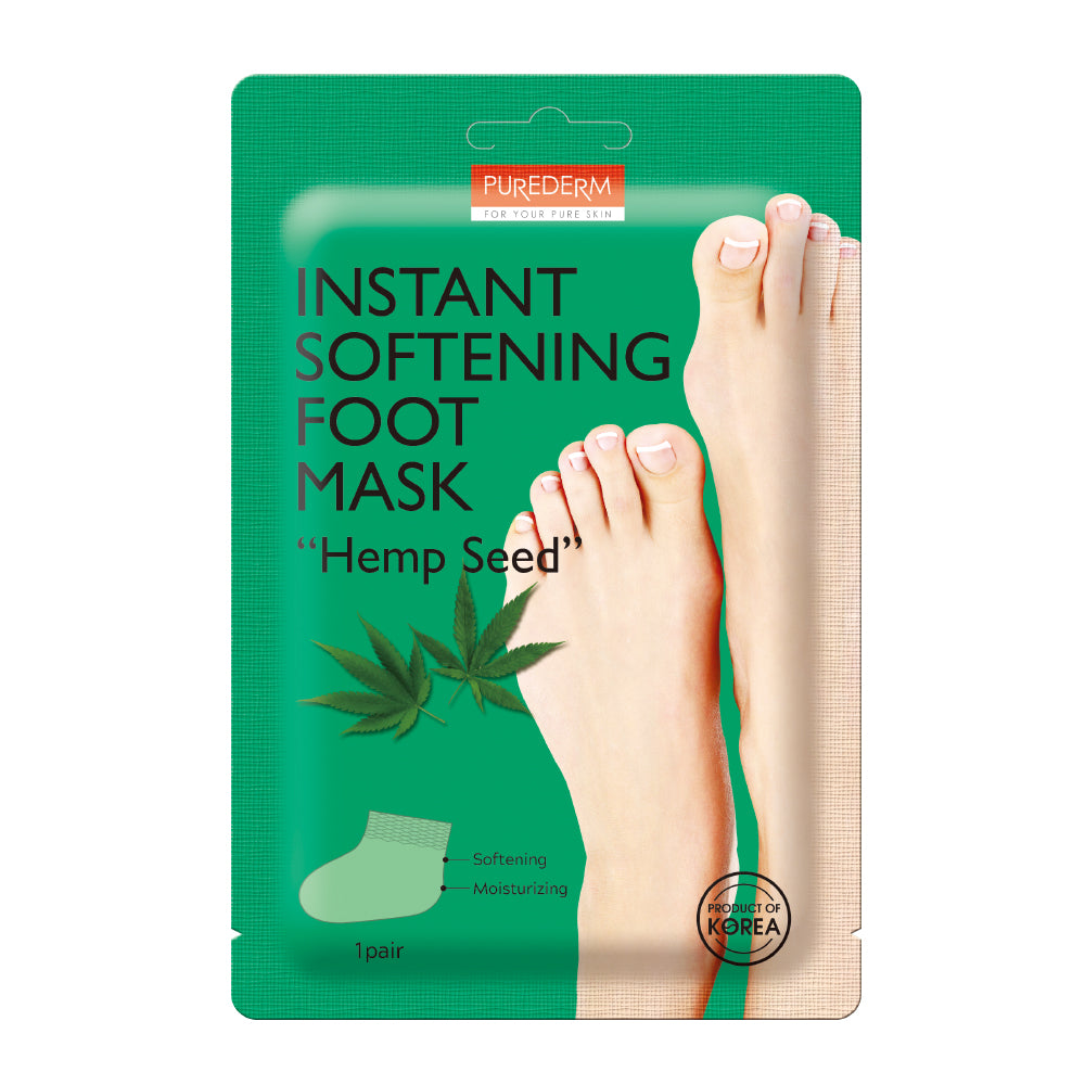 Purederm Detoxifying Foot Mask Hemp Seed-ADS736