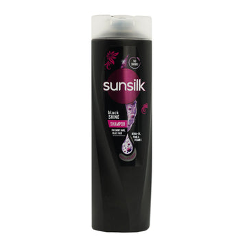 SUNSILK SHAMPOO BLACK SHINE BLACK BOTTLE 300ml