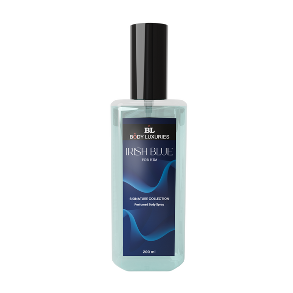 Body Luxuries Irish Blue Perfumed Men Body Spray 200ml