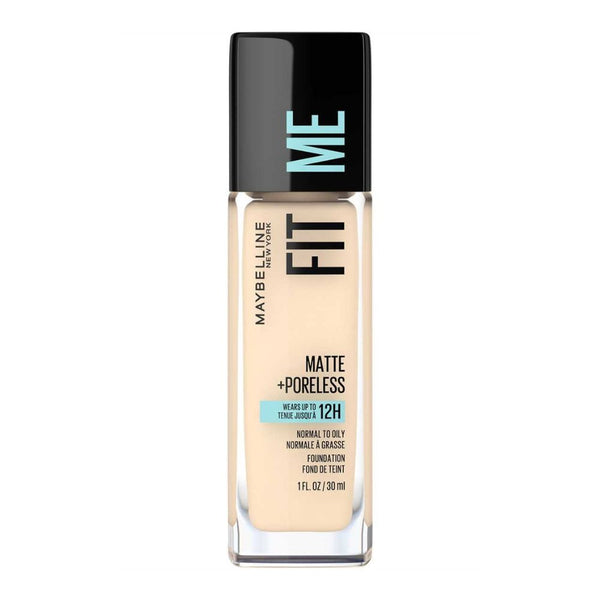 Maybelline Fit Me Matte + Poreless Liquid Foundation shade 110