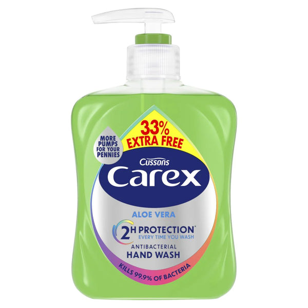 Carex Aloe Vera Caring Antibacterial Hand Wash – 333ml