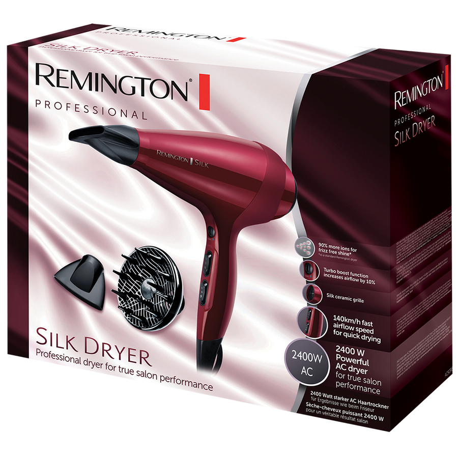 REMINGTON D9096 HAIR DRYER SILK CERAMIC 2400W