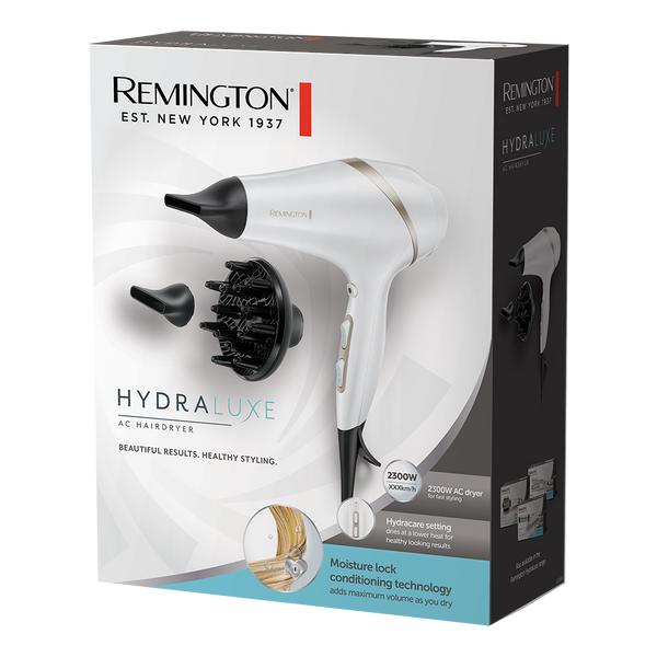 REMINGTON HYDRALUXE HAIR DRYER WITH MOISTUREâ€“ AC8901