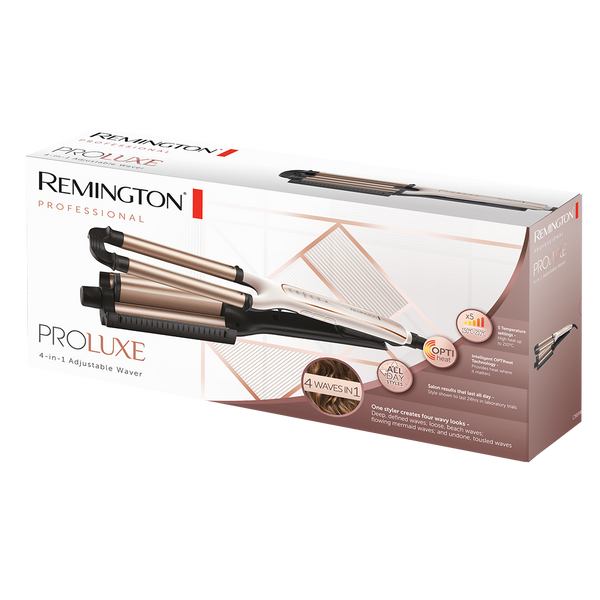 REMINGTON PROLUXE 4-IN-1 ADJUSTABLE WAVER - CI91AW