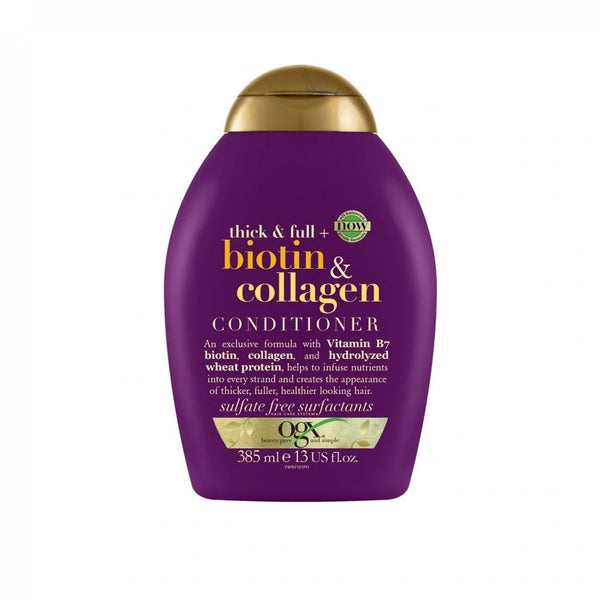 Ogx Conditioner BIOTIEN & COLLAGEN BOTTLE 385ML UK