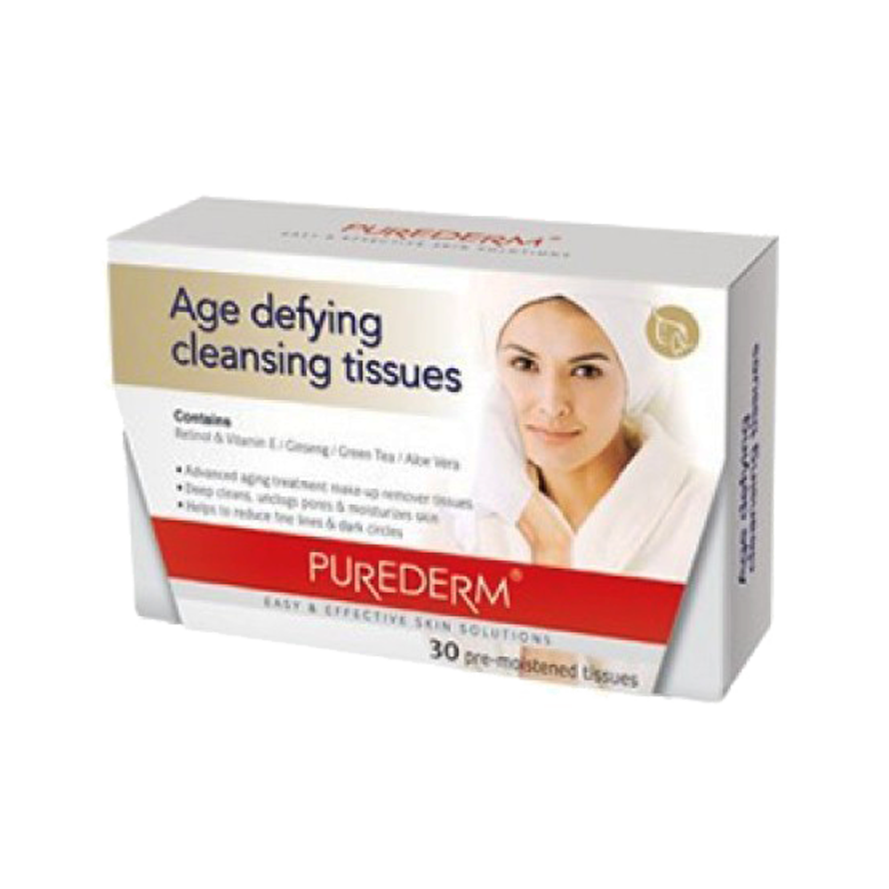 Purederm Age Defying Cleansing Tissue-ADS112