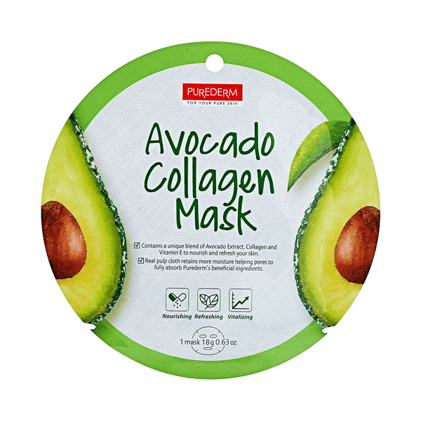 Purederm Avocado Collagen Mask- ADS802