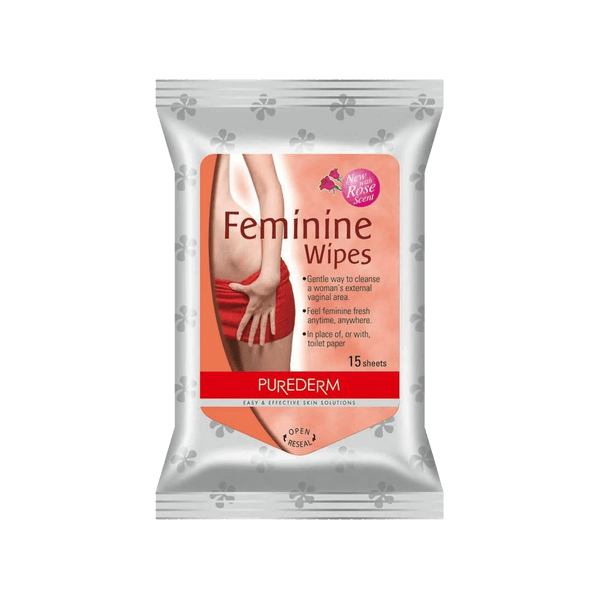 Purederm Feminine Wipes – 15 Sheets- ADS119