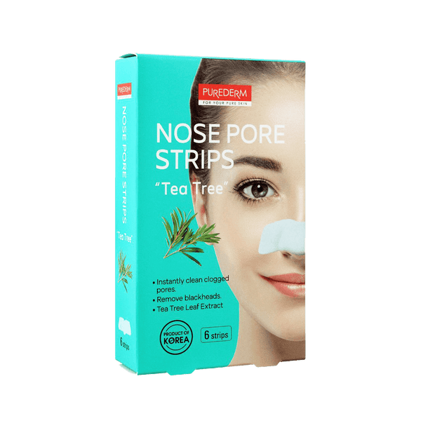 Purederm Nose Strips Tea Tree 6 Strips- ADS264