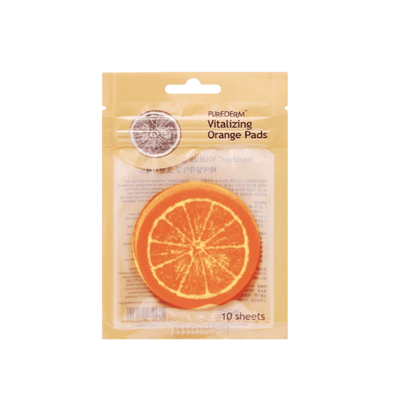 Purederm Vitalizing Orange Pads – 10 Sheets- ADS201