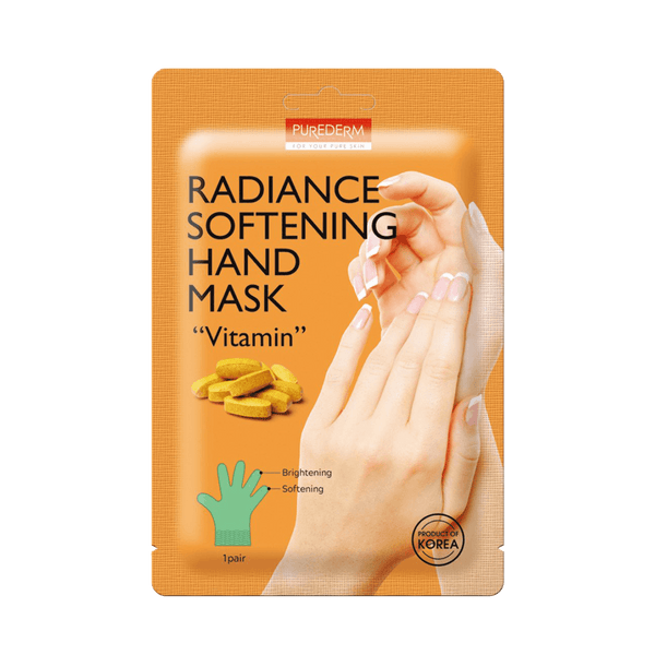 Purederm Vitamin Radiance Softening Hand Mask 1 pair- ADS734